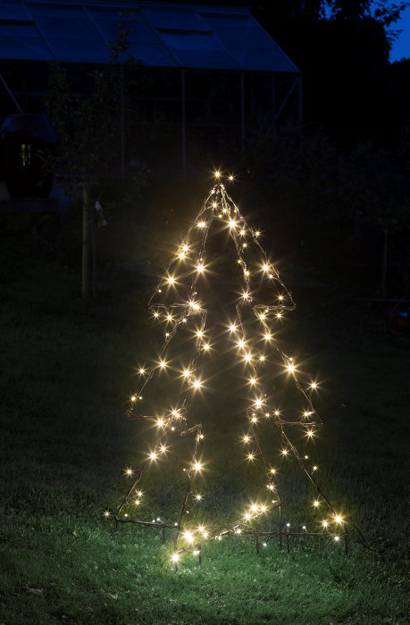 Julgran 3D 120 LED 98 cm Stemning